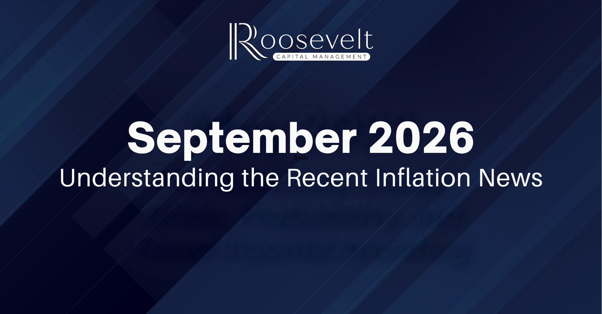 September 2026 - Understanding the Recent Inflation News
